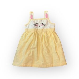Gymboree Spring Celebration newborn girls Easter Bunny 2 piece dress outfit